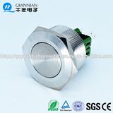 Qn28-B1 28mm Momentary|Latching Flat Head Spdt Latching Metal Push Button Switch